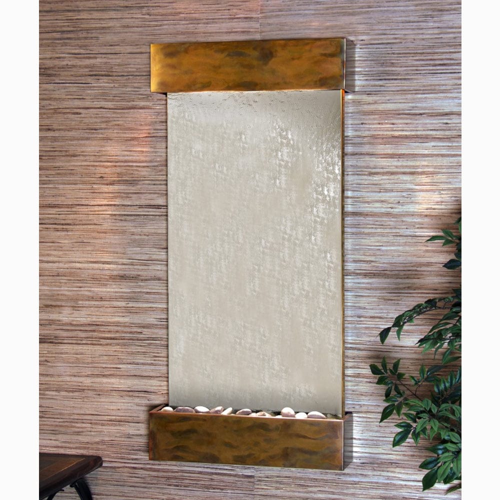WhisperingCreek-SilverMirror-RusticCopper-White - Outdoor Art Pros