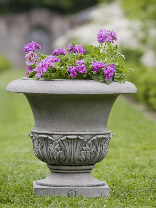 Williamsburg Acanthus Large Garden Planter - Outdoor Art Pros