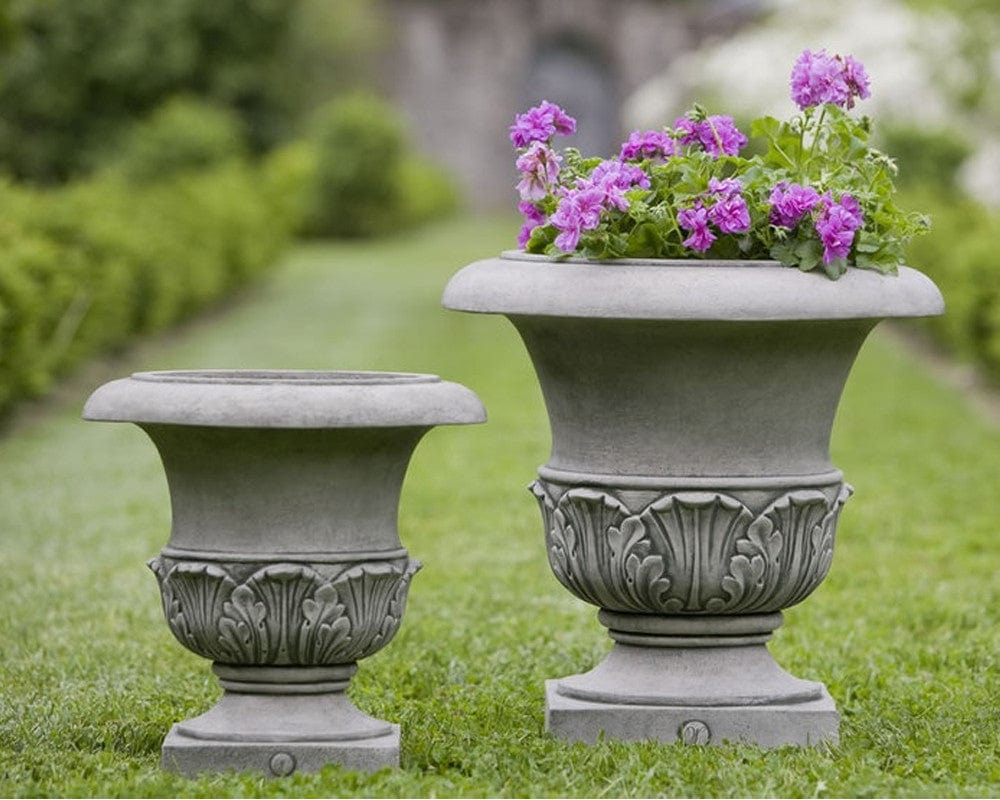 Williamsburg Acanthus Garden Planter Small and Large - Outdoor Art Pros