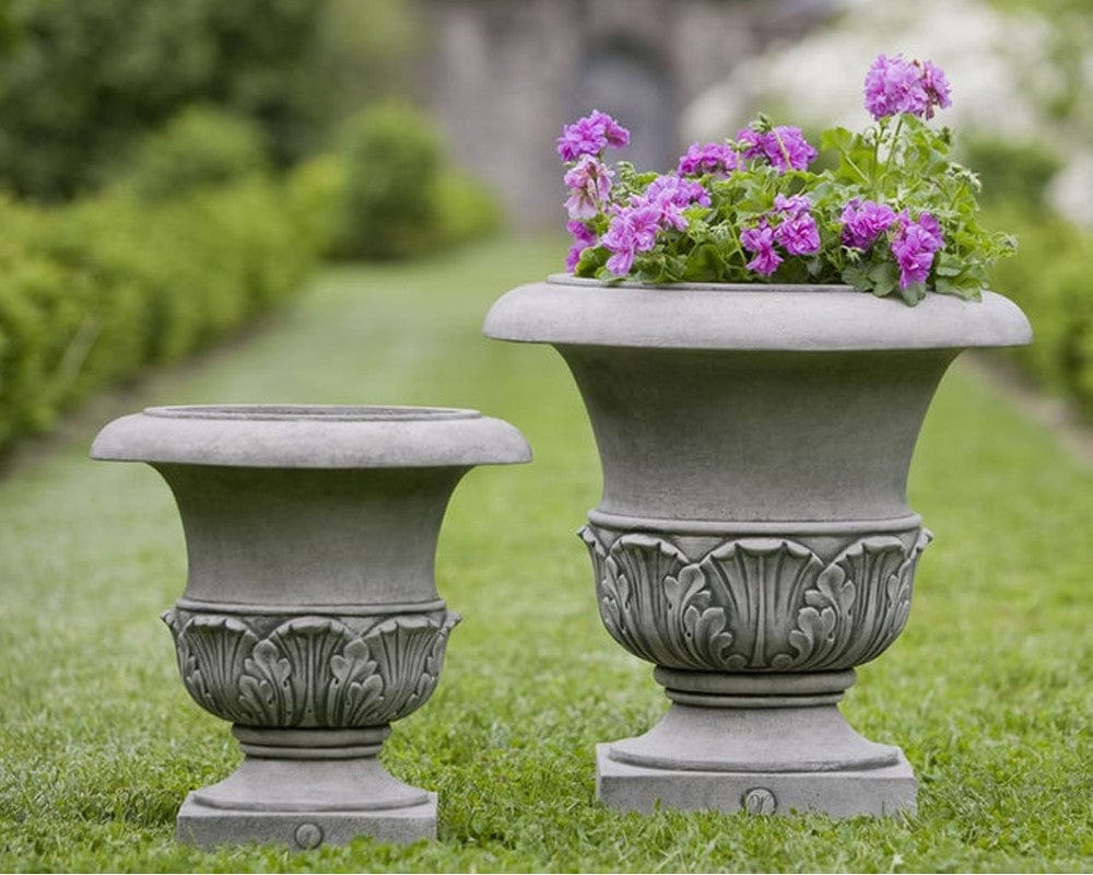 Williamsburg Acanthus Garden Planter Small and Large - Outdoor Art Pros
