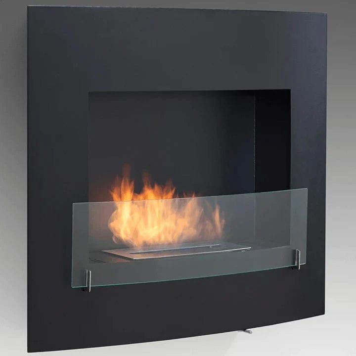 Eco-Feu Wynn Biofuel Fireplace - Matte Black - Outdoor Art Pros