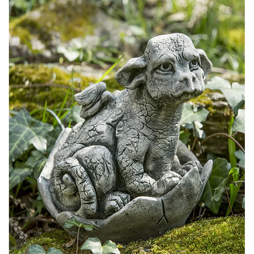 Whimper Cast Stone Garden Statue - Outdoor Art Pros