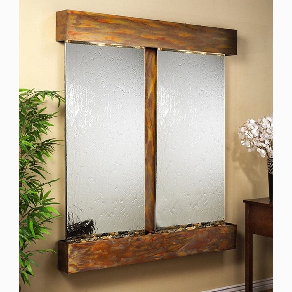 cottonwood_falls_rustic_copper_silver_mirror_square_corners - Outdoor Art Pros