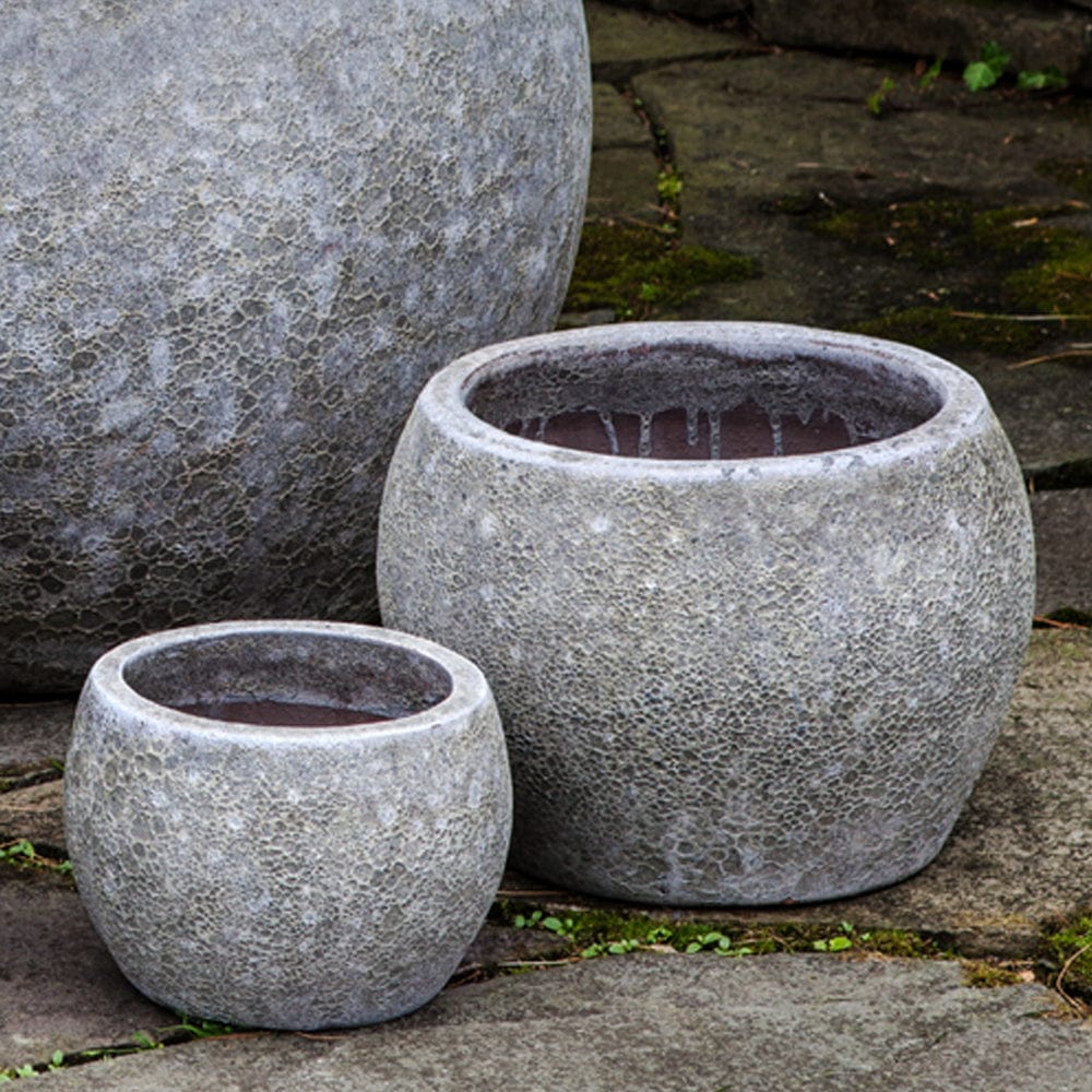 Naxos Planter - Set of 4 in Angkor Grey - Outdoor Art Pros